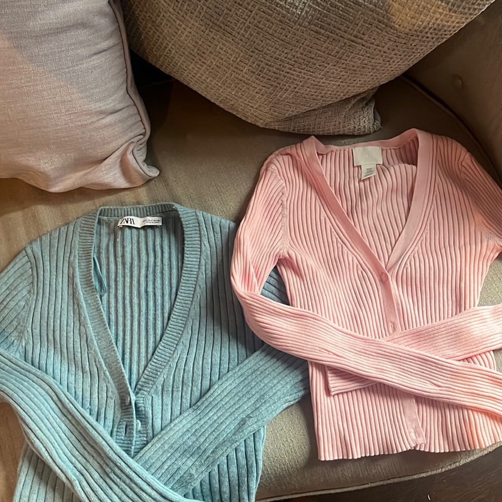 Cardigan Set Zara x H&M
